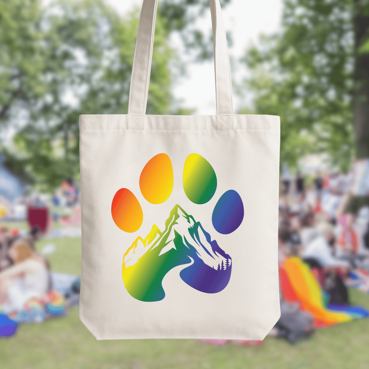 Wasatch Pup Everyday Canvas Tote Bag